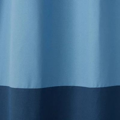 84" Tonal Blackout Window Kids' Panel Blue - Pillowfort™ 2 84" Tonal Blackout Window Kids' Panel Blue - Pillowfort™ - Image 2