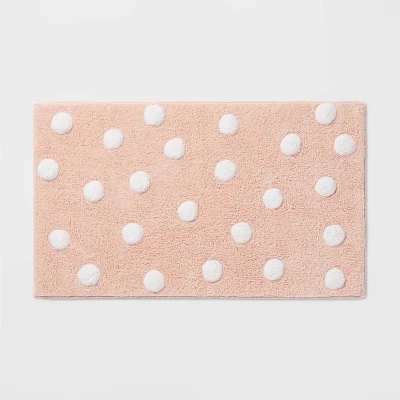 Polka Dot Kids’ Bath Rug - Pillowfort™ 5 Polka Dot Kids’ Bath Rug - Pillowfort™ - Image 5