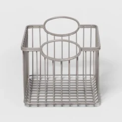 Wire Stackable Kids' Storage Basket Gray - Pillowfort™ 9 Wire Stackable Kids' Storage Basket Gray - Pillowfort™ -Baby House GUEST 0eed6cb5 4f5f 4d41 8876 72112c5b1a16