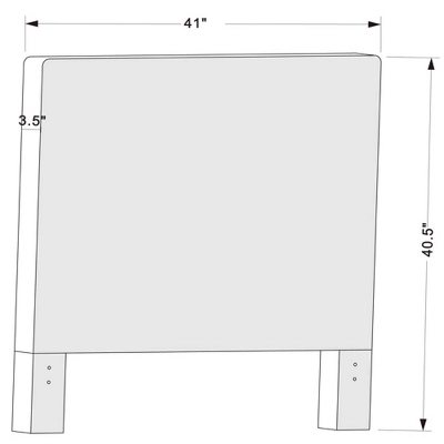 Twin Upholstered Kids' Headboard - Pillowfort™ 4 Twin Upholstered Kids' Headboard - Pillowfort™ - Image 4