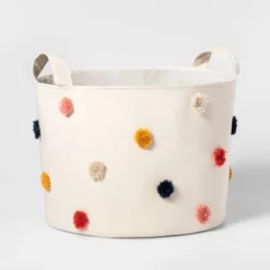 Pom-Pom Kids' Storage Basket Cream - Pillowfort™ 11 Pom-Pom Kids' Storage Basket Cream - Pillowfort™ -Baby House GUEST 13e4dbef df98 4d2c a3ff 314fc8722bbf