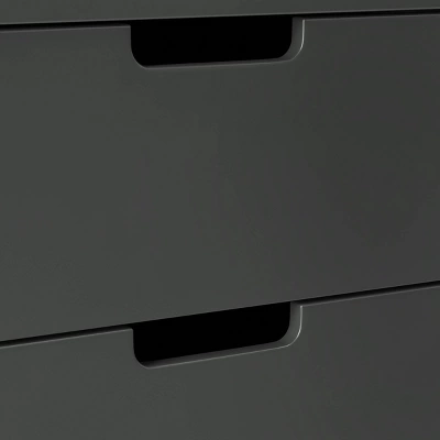 Modern Kids' Nightstand Dark Gray - Pillowfort™ 5 Modern Kids' Nightstand Dark Gray - Pillowfort™ - Image 5