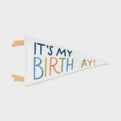 It's My Birthday Kids' Pennant - Pillowfort™: Multicolored Wall Decor For Kids' Birthday Celebration 7 It's My Birthday Kids' Pennant - Pillowfort™: Multicolored Wall Decor For Kids' Birthday Celebration -Baby House GUEST 170451a1 a50a 4527 8b55 96d4411d0285