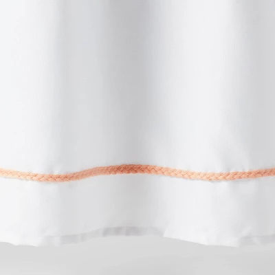 Multi Striped With Tassels Kids' Shower Curtain - Pillowfort™ 3 Multi Striped With Tassels Kids' Shower Curtain - Pillowfort™ - Image 3