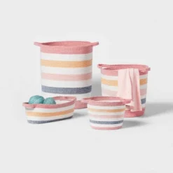 Striped Coiled Rope Kids' Storage Bin - Pillowfort™ 10 Striped Coiled Rope Kids' Storage Bin - Pillowfort™ -Baby House GUEST 18fc3409 df85 4518 a061 53954e0e0439