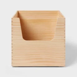 Stackable Kids' Wood Storage Bin Natural - Pillowfort™ 6 Stackable Kids' Wood Storage Bin Natural - Pillowfort™ -Baby House GUEST 1a971b73 cc5b 48d7 afff 917a16af3b3d