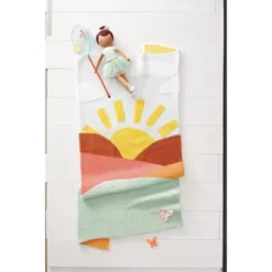 48"x58" Knit Kids' Throw Sunshine Blue - Pillowfort™ 7 48"x58" Knit Kids' Throw Sunshine Blue - Pillowfort™ -Baby House GUEST 24eb10dc 6375 4b35 976d b6a58a627356