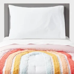 Toddler Rainbow Kids' Comforter - Pillowfort™: Floral Botanical Design, Recycled Polyester, OEKO-TEX Certified 5 Toddler Rainbow Kids' Comforter - Pillowfort™: Floral Botanical Design, Recycled Polyester, OEKO-TEX Certified -Baby House GUEST 25698773 5d1c 4b90 8ab9 570d8116da61