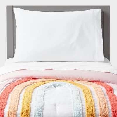 Toddler Rainbow Kids' Comforter - Pillowfort™: Floral Botanical Design, Recycled Polyester, OEKO-TEX Certified 3 Toddler Rainbow Kids' Comforter - Pillowfort™: Floral Botanical Design, Recycled Polyester, OEKO-TEX Certified - Image 3