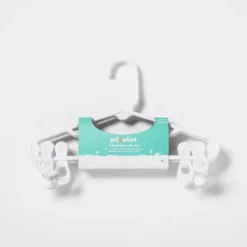 3 Pk White Kids' Hanger With Clips - Pillowfort™ 5 3 Pk White Kids' Hanger With Clips - Pillowfort™ -Baby House GUEST 29482709 73df 407c 8ccb 2094622597e8