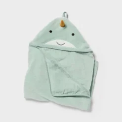Kids' Narwhal Hooded Towel - Pillowfort™: Ocean Spray Green, Heavyweight Cotton, Terry, OEKO-TEX Certified 7 Kids' Narwhal Hooded Towel - Pillowfort™: Ocean Spray Green, Heavyweight Cotton, Terry, OEKO-TEX Certified -Baby House GUEST 2bb153af 1207 41f9 ba06 c89cd9cfc6f1