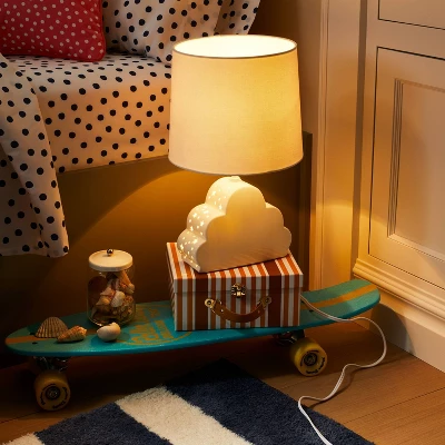 Cloud Dual Light Figural Kids' Lamp White - Pillowfort™ 2 Cloud Dual Light Figural Kids' Lamp White - Pillowfort™ - Image 2