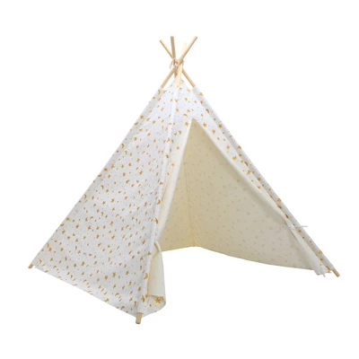 Gold Foil Star Kids' Tent - Pillowfort™ 5 Gold Foil Star Kids' Tent - Pillowfort™ - Image 5