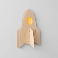 Rocket Wood Lit Kids' Wall Decor - Pillowfort™ 7 Rocket Wood Lit Kids' Wall Decor - Pillowfort™ -Baby House GUEST 31449451 cbbc 400e 96b1 8a1646252aa9