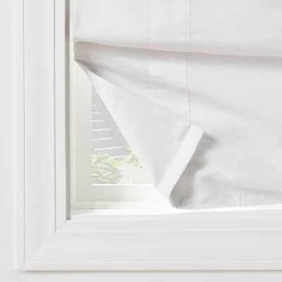 48" X 64" Blackout Roman Kids' Shade White - Pillowfort™ 3 48" X 64" Blackout Roman Kids' Shade White - Pillowfort™ - Image 3