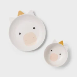 Kids' 2pc Bamboo And Melamine Unicorn Dinnerware Set White - Pillowfort™: Kids Plates & Bowls, Animal Theme 5 Kids' 2pc Bamboo And Melamine Unicorn Dinnerware Set White - Pillowfort™: Kids Plates & Bowls, Animal Theme -Baby House GUEST 33946147 c847 42e4 8a70 e7e73c08213f
