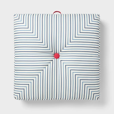 Striped Kids' Floor Cushion Throw Pillow - Pillowfort™ 3 Striped Kids' Floor Cushion Throw Pillow - Pillowfort™ - Image 3