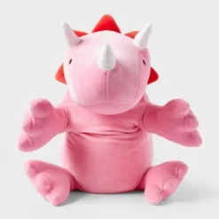 Dinosaur Weighted Plush Kids' Throw Pillow Bright Pink - Pillowfort™ 5 Dinosaur Weighted Plush Kids' Throw Pillow Bright Pink - Pillowfort™ -Baby House GUEST 37faee07 3f63 4f6b acac 407c466a86c6