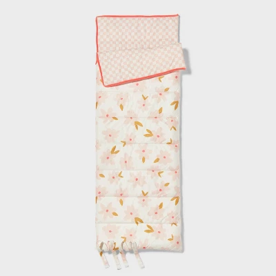 Floral Kids' Sleeping Bag - Pillowfort™ 4 Floral Kids' Sleeping Bag - Pillowfort™ - Image 4