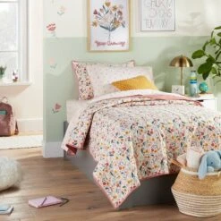 Floral Cotton Reversible Kids' Sham - Pillowfort™ 9 Floral Cotton Reversible Kids' Sham - Pillowfort™ -Baby House GUEST 3d327d9a 0e2b 4ea4 bfef 9910f1d6a03b