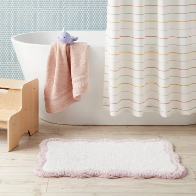 Purple Wave Kids' Bath Rug - Pillowfort™ 1 Purple Wave Kids' Bath Rug - Pillowfort™