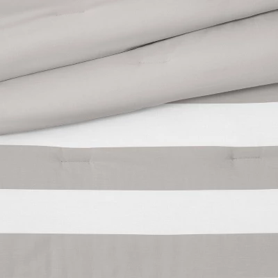 Rugby Striped Kids' Comforter Set - Pillowfort™ 3 Rugby Striped Kids' Comforter Set - Pillowfort™ - Image 3