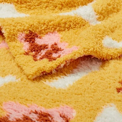 Knit Flower Kids' Throw Blanket - Pillowfort™ 2 Knit Flower Kids' Throw Blanket - Pillowfort™ - Image 2