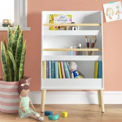 Modern Tall Three Shelf Kids' Bookshelf - Pillowfort™