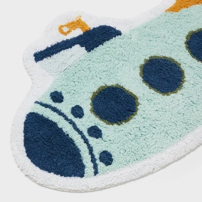 Submarine Kids' Bath Rug - Pillowfort™ 2 Submarine Kids' Bath Rug - Pillowfort™ - Image 2