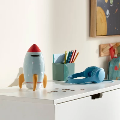 Space Ship Piggy Bank - Pillowfort™ 1 Space Ship Piggy Bank - Pillowfort™