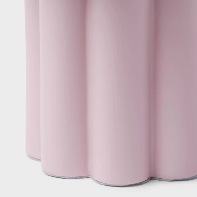 Fluted Kids' Table Lamp Purple - Pillowfort™ 3 Fluted Kids' Table Lamp Purple - Pillowfort™ - Image 3