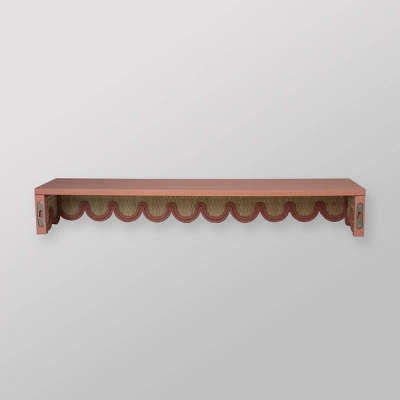 Rattan Kids' Shelf Pink - Pillowfort™ 3 Rattan Kids' Shelf Pink - Pillowfort™ - Image 3