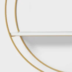 Kids' Round Shelf With Gold Wire - Pillowfort™ 5 Kids' Round Shelf With Gold Wire - Pillowfort™ -Baby House GUEST 53965c3e e52f 4a5b 8373 1c0469d5e33a