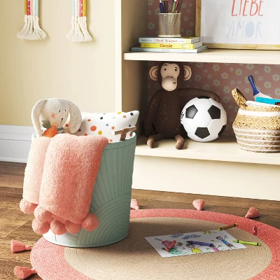 Quilted Kids' Storage Basket - Pillowfort™ 1 Quilted Kids' Storage Basket - Pillowfort™