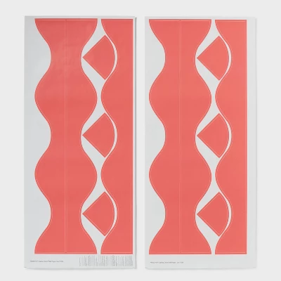 Scallop Door Wall Decal Fresh Melon - Pillowfort™ 3 Scallop Door Wall Decal Fresh Melon - Pillowfort™ - Image 3