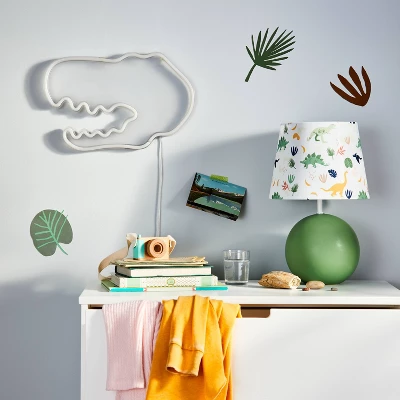 Neon Dinosaur GreenKids' Wall Decor - Pillowfort™ 2 Neon Dinosaur GreenKids' Wall Decor - Pillowfort™ - Image 2