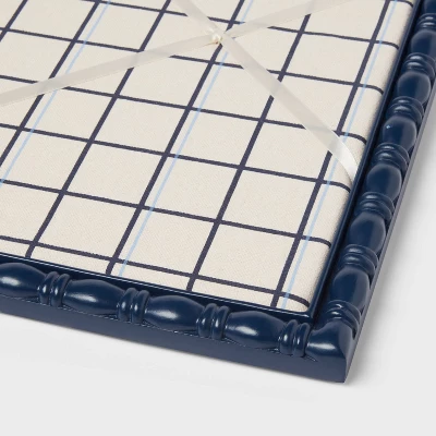 Navy Framed Fabric Kids' Photo Memo Board - Pillowfort™ 2 Navy Framed Fabric Kids' Photo Memo Board - Pillowfort™ - Image 2