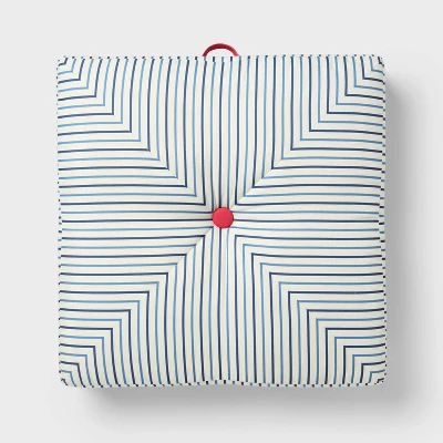 Striped Kids' Floor Cushion Throw Pillow - Pillowfort™ 4 Striped Kids' Floor Cushion Throw Pillow - Pillowfort™ - Image 4