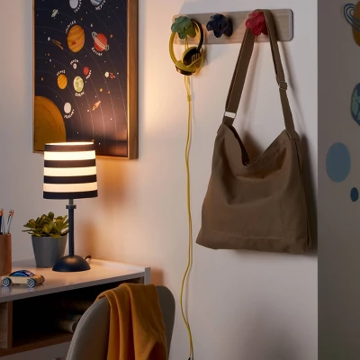 Striped Kids' Accent Lamp - Pillowfort™ 1 Striped Kids' Accent Lamp - Pillowfort™