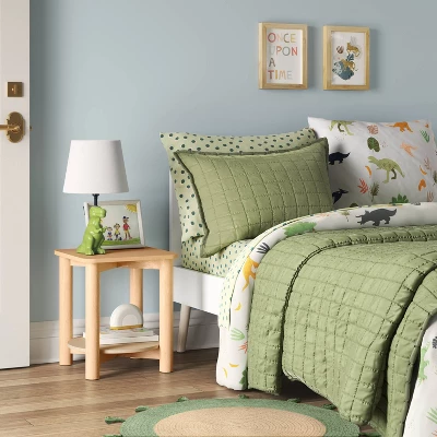 Natural Wood Kids' Nightstand - Pillowfort™ 1 Natural Wood Kids' Nightstand - Pillowfort™