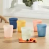 8oz 6pk Plastic Solid Kids' Tumblers - Pillowfort™: Stackable, Dishwasher & Microwave Safe, Ages 3+