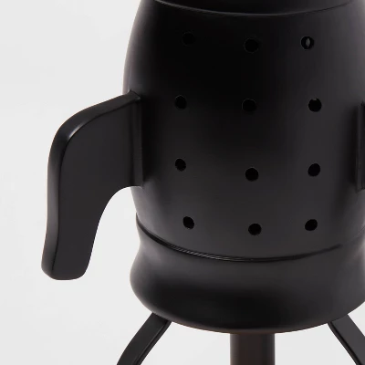 Spaceship Figural Kids' Table Lamp Black - Pillowfort™ 3 Spaceship Figural Kids' Table Lamp Black - Pillowfort™ - Image 3