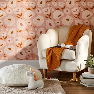 Faux Fur Floor Kids' Pillow Cream - Pillowfort™ 2 Faux Fur Floor Kids' Pillow Cream - Pillowfort™ - Image 2