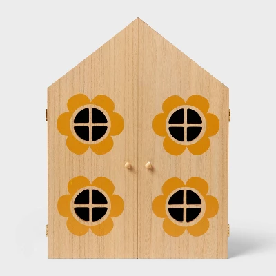 House With Doors Kids' Wall Shelf - Pillowfort™ 2 House With Doors Kids' Wall Shelf - Pillowfort™ - Image 2