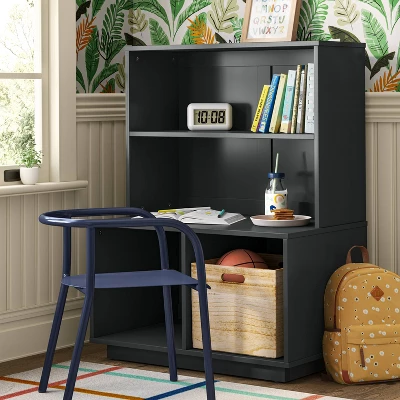 Modern Modular Kids' Bookcase Dark Gray - Pillowfort™ 1 Modern Modular Kids' Bookcase Dark Gray - Pillowfort™
