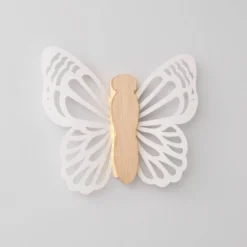 Butterfly Wood Lit Kids' Wall Decor Cream - Pillowfort™ 7 Butterfly Wood Lit Kids' Wall Decor Cream - Pillowfort™ -Baby House GUEST 7b038660 261a 42af 8baa 03a5b9a54a2c