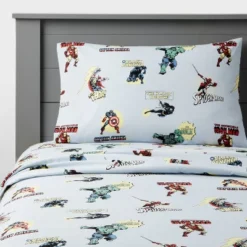 Marvel Characters Kids' Sheet Set - The Marvel Collection By Pillowfort™ 7 Marvel Characters Kids' Sheet Set - The Marvel Collection By Pillowfort™ -Baby House GUEST 7b34f781 b30a 4761 9129 f6ab350822d3