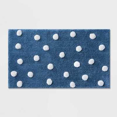 Polka Dot Kids’ Bath Rug - Pillowfort™ 4 Polka Dot Kids’ Bath Rug - Pillowfort™ - Image 4