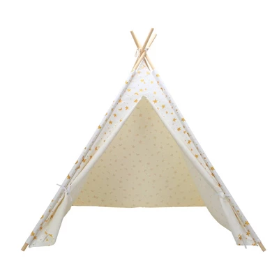Gold Foil Star Kids' Tent - Pillowfort™ 4 Gold Foil Star Kids' Tent - Pillowfort™ - Image 4
