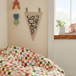 1st Day Of School Kids' Decorative Words Pennant - Pillowfort™